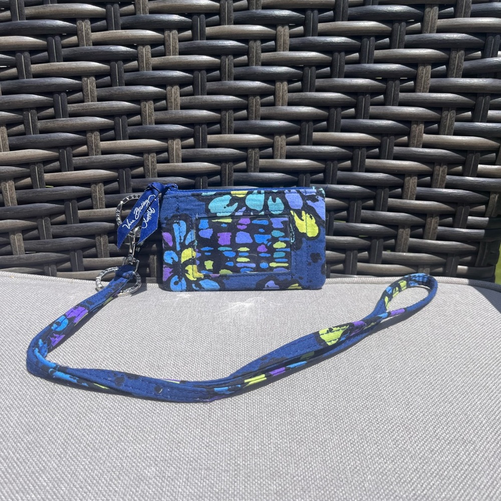 Vera Bradley Indigo Pop Lanyard